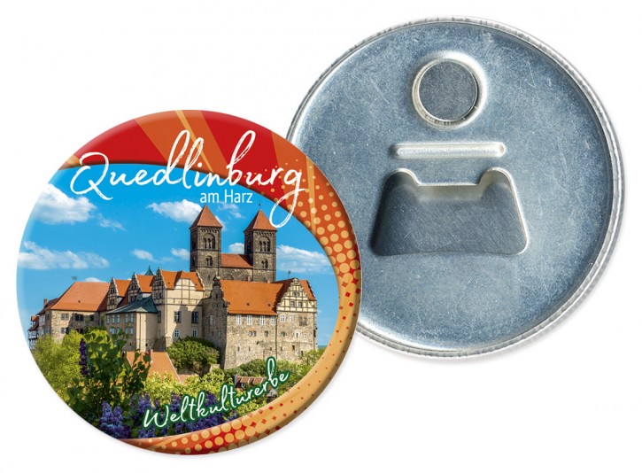 Flaschenöffner-Magnet Quedlinburg 1909