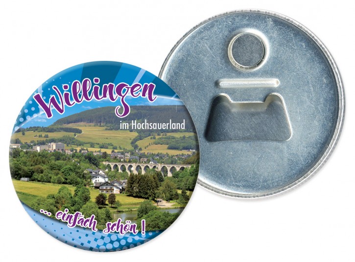 Flaschenöffner-Magnet Willingen 3321